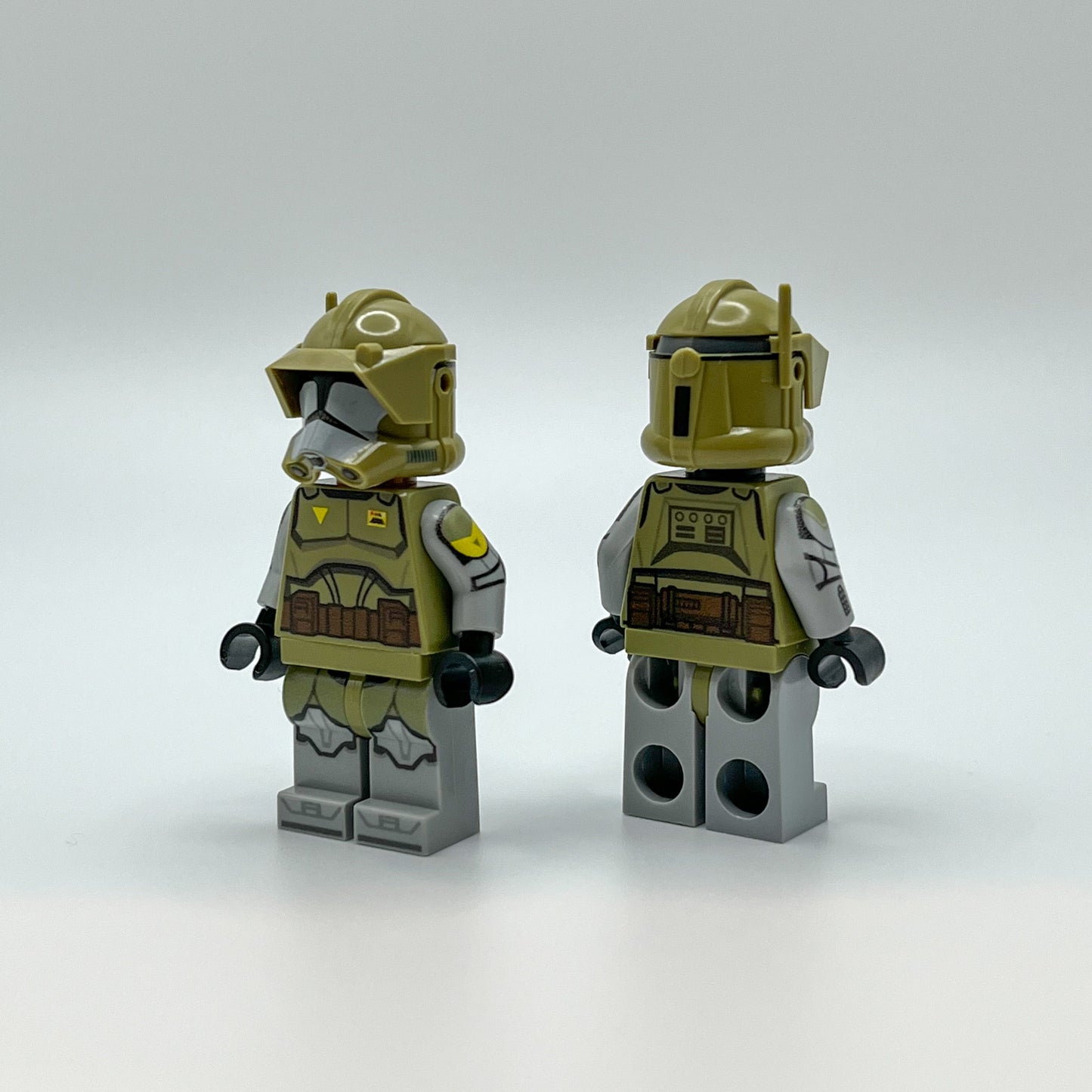 Front and back view of Printed Custom LEGO® Commander Doom