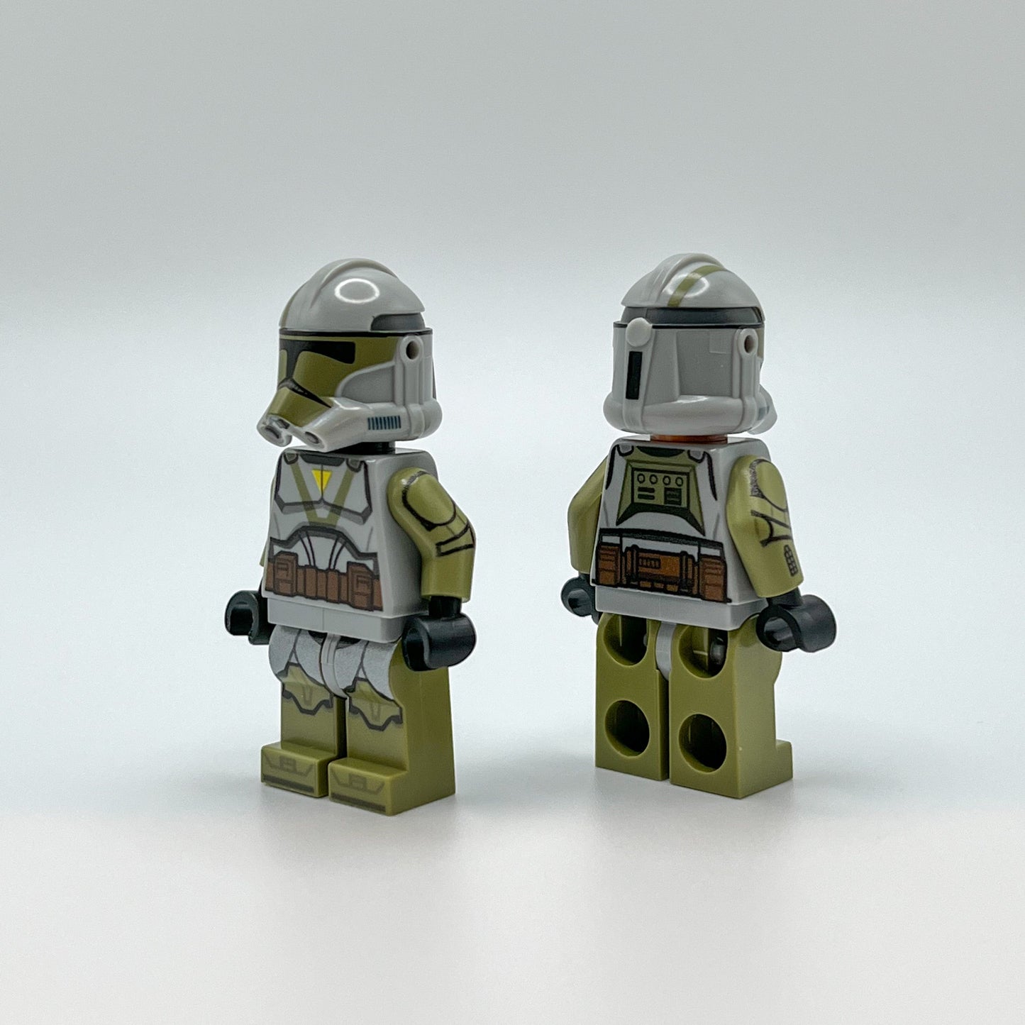 Custom Printed LEGO® Clone Wars Doom Trooper with front and back printingview