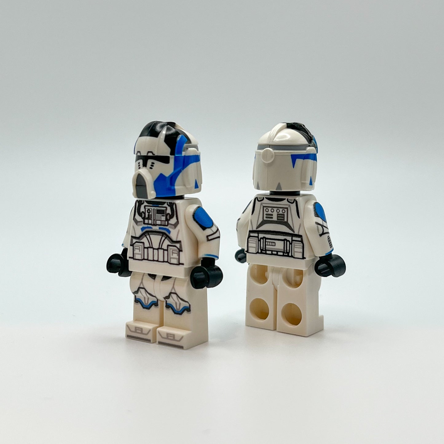 Custom UV Printed LEGO® Star Wars Clone Pilot Hatchet with front and back printing view