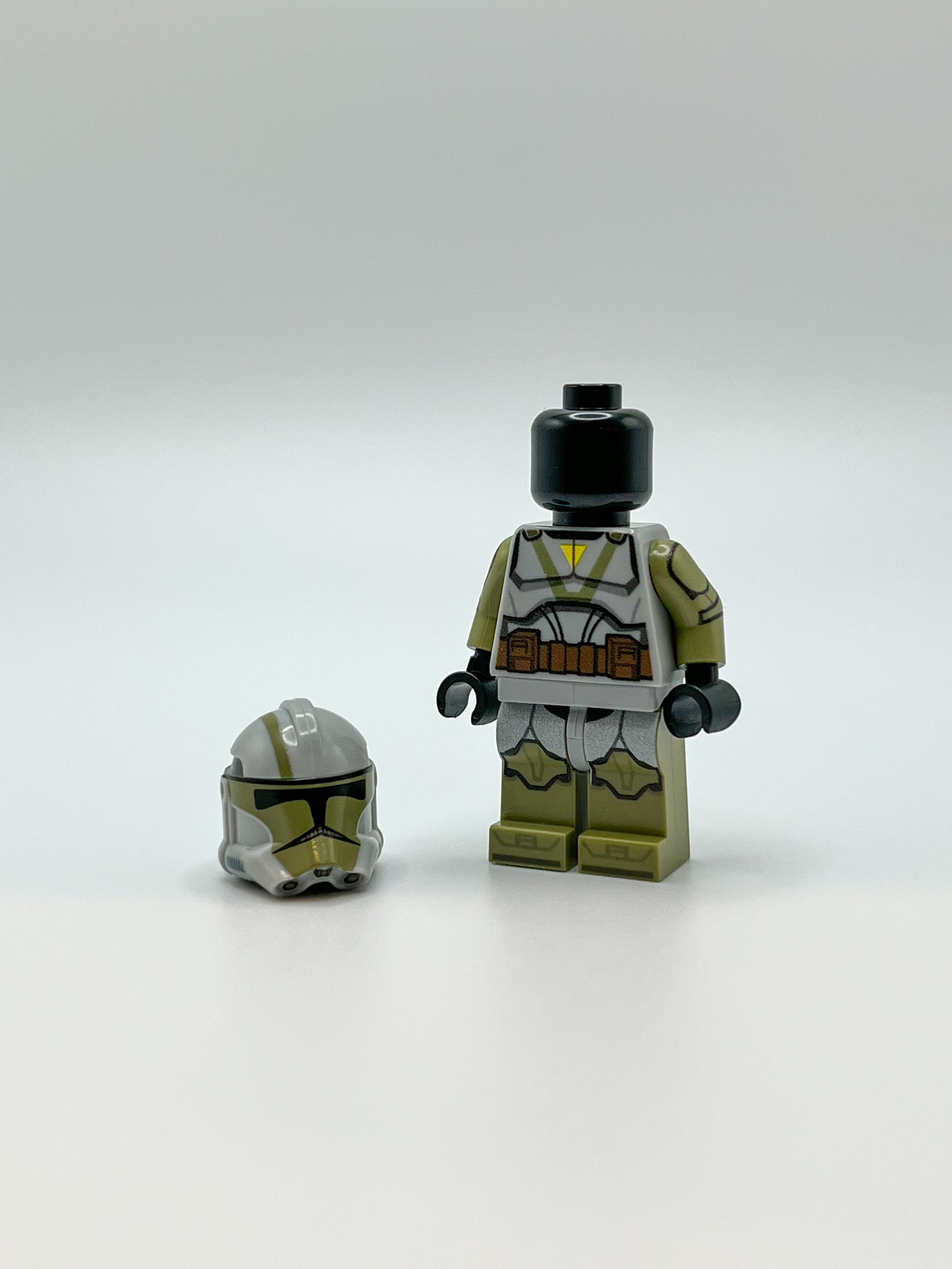 UV Printed Custom LEGO® Star Wars Doom Trooper with helmet off