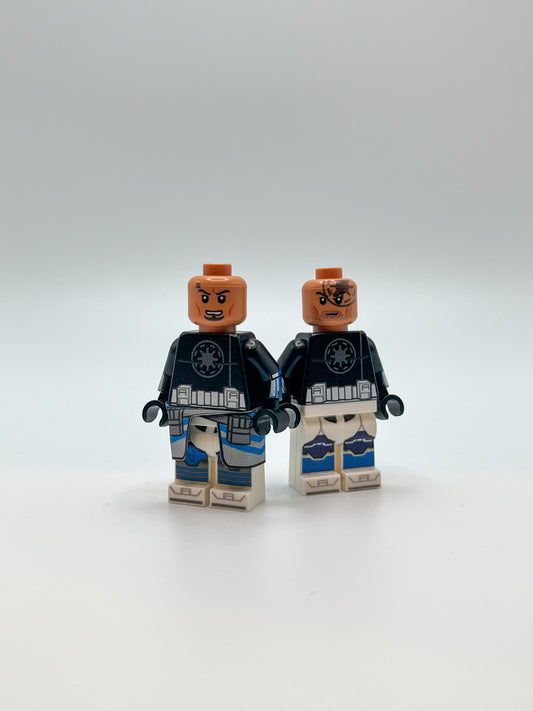 UV Printed Custom LEGO® Clone Wars Jumpsuit Jesse and Fives with custom face printing