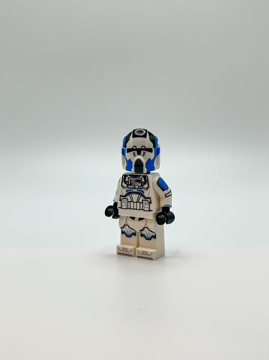Custom UV Printed LEGO® Minifig 501st Pilot Hatchet with Clone Army Customs pilot helmet