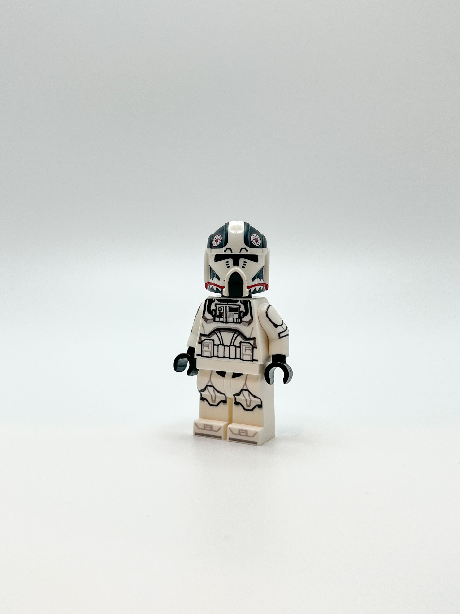 Custom UV Printed LEGO® Minifig Pilot Matchstick with Clone Army Customs pilot helmet
